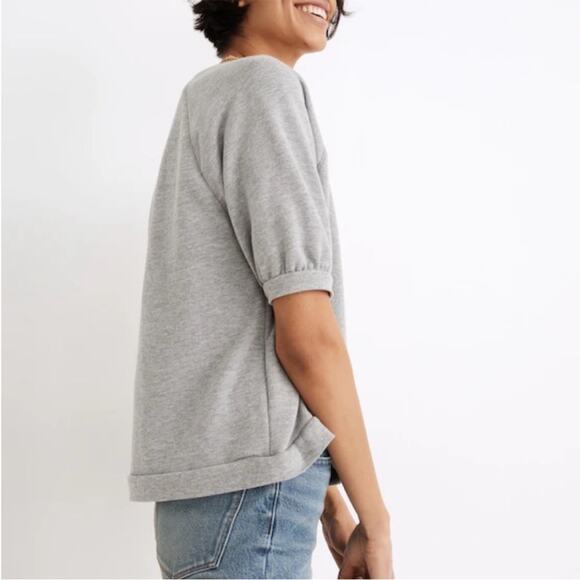 Madewell Lampy Short Sleeve Sweatshirt - Picture 3 of 10